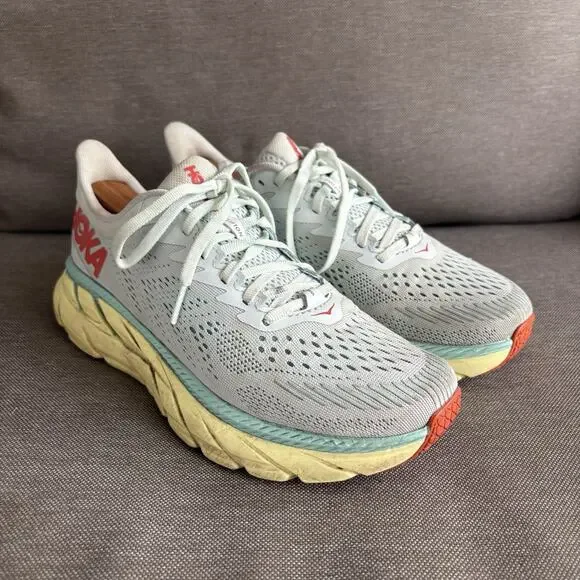 Hoka One One Womens Clifton 7 1110509 MMHC Blue Running Shoes Sneakers US Size 7 - Picture 5 of 16